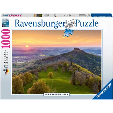 Puzzle 1000 pezzi Castello di Hohenzollern Ravensburger 15012