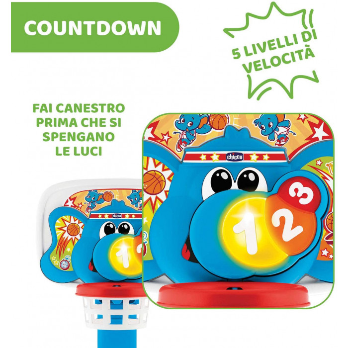 Chicco Basket League Canestro Basket per Bambini