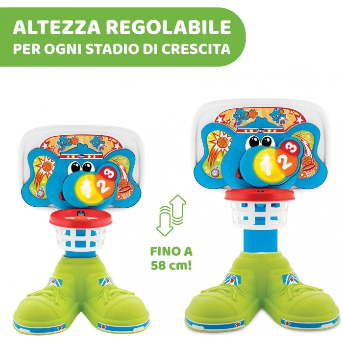 Chicco Basket League Canestro Basket per Bambini