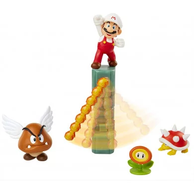 Nintendo Super Mario Castello di Lava Diorama set