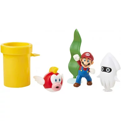 Nintendo Super Mario Diorama set Subacqueo
