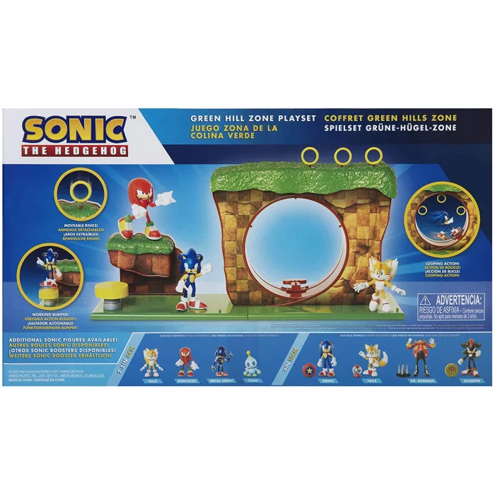 SONIC Green Hill Zone PlaySet