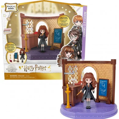 Set Classe di Incantesimi Harry Potter con bambola esclusiva Hermione Granger e accessori