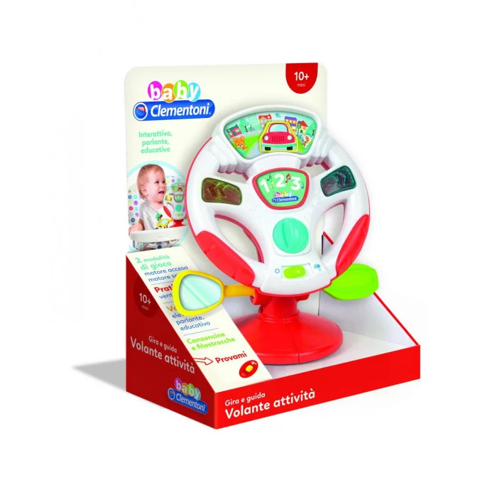 Gira e Guida Volante attività Clementoni 17192