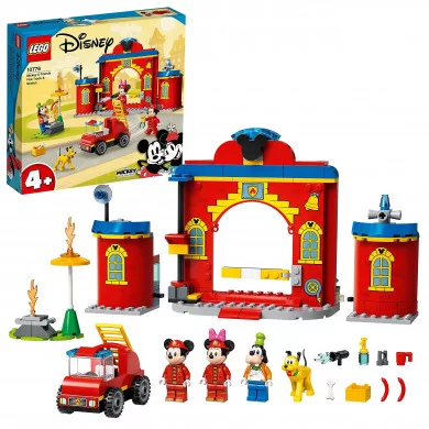 LEGO Disney Mickey and Friends Autopompa e Caserma di Topolino 10776
