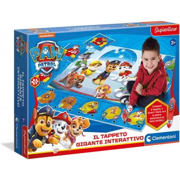 Tappeto Gigante Interattivo Paw Patrol Clementoni 16336