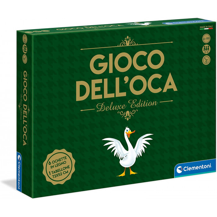 Gioco dell'oca edizione Deluxe Clementoni 16632