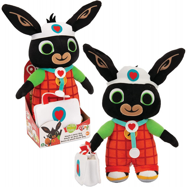 Bing Peluche Dottore 33 cm Giochi Preziosi