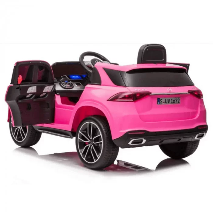Auto elettrica per bambini Mercedes GLE 450 AMG Rosa 12v