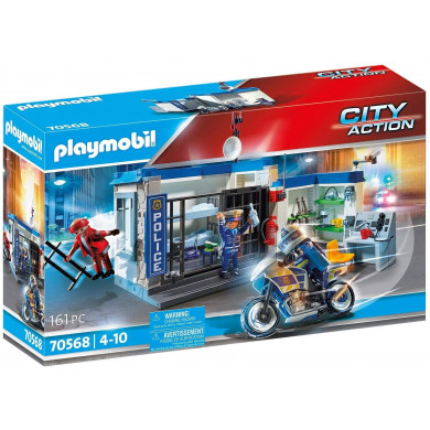PLAYMOBIL City Action 70568 Fuga dalla Stazione di Polizia
