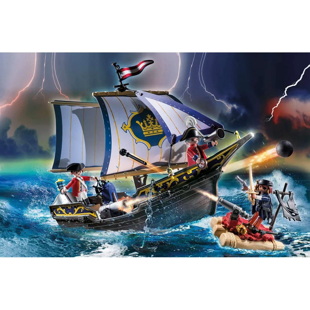 Playmobil Pirates 70412 Nave della Marina Reale