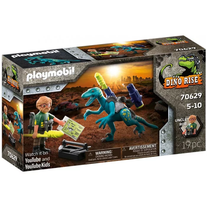 PLAYMOBIL Dino Rise 70629 Uncle Rob Armamenti