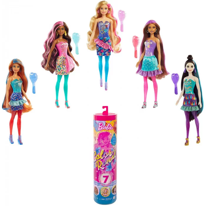 Barbie Doll Barbie Cambia Colore Capelli Color Reveal Barbie Che