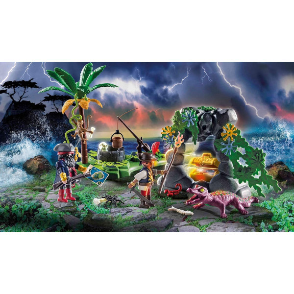 Playmobil Pirates 70414 Nascondiglio del Tesoro dei Pirati