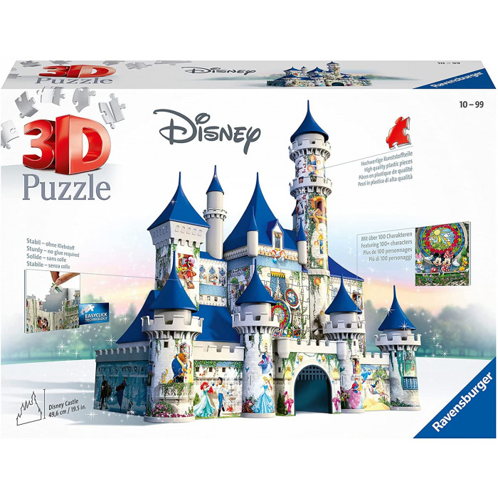 Puzzle 3D Castello Disney Ravensburger 12587