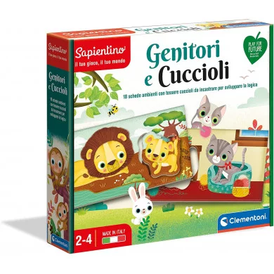 Sapientino Genitori e Cuccioli Clementoni 16376