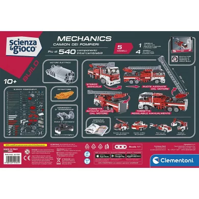 Laboratorio di Meccanica Camion dei Pompieri Clementoni 19181