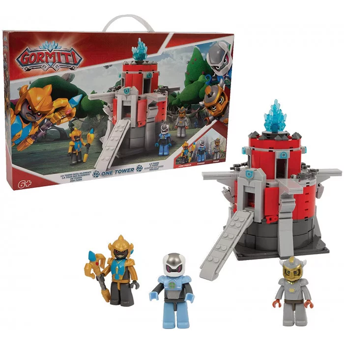 Gormiti Set Costruzioni Torre con Mini Personaggio Incluso