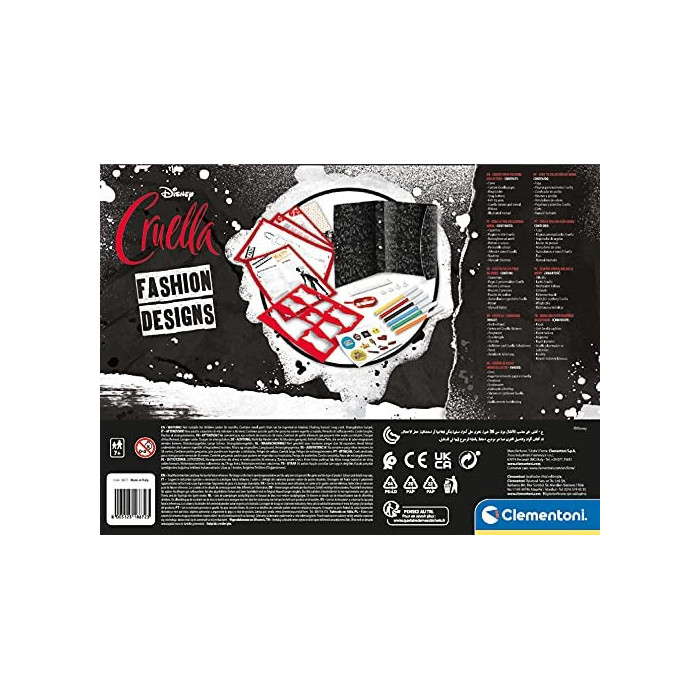 Cruella Fashion Look Book Moda Clementoni 18672