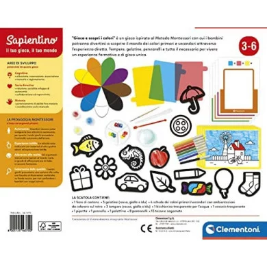 Sapientino Gioca e scopri Montessori Clementoni 16370