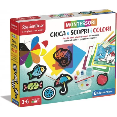 Sapientino Gioca e scopri Montessori Clementoni 16370