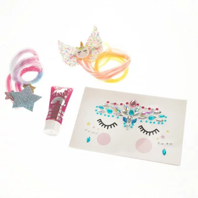 Magic Unicorn Extension Rainbow Multicolor per Capelli