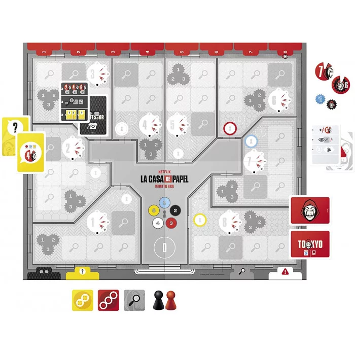 Gioco da tavolo La casa di Carta Clementoni 16637