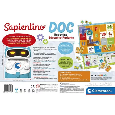 Sapientino Doc Robot Coding e Programmazione Clementoni 17698