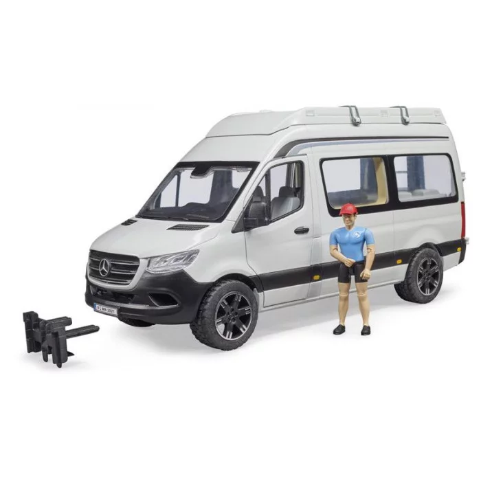 Bruder 2672 Mercedes benz Sprinter Camper Con Personaggio