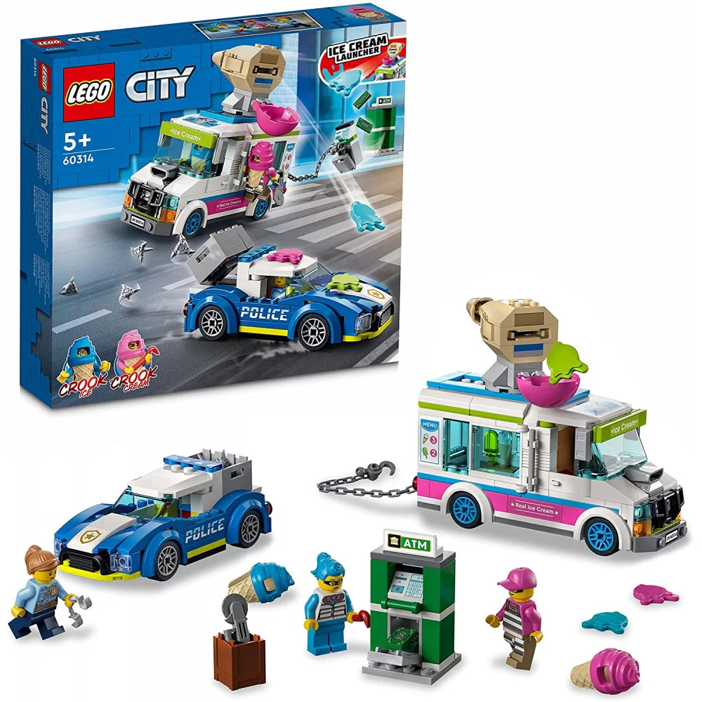 Camion Personaggi Lego Polizia LEGO City Police Il Furgone Dei