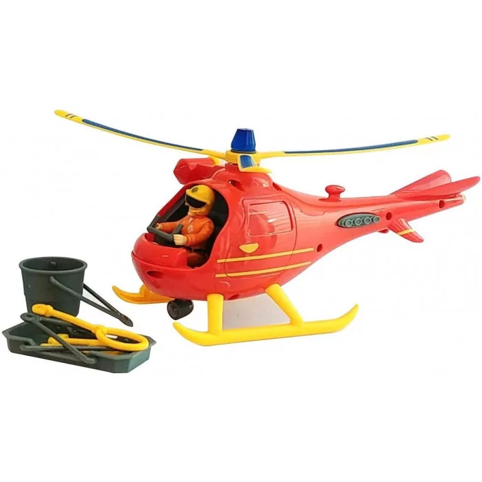 gioco giocattolo Fireman Sam il pompiere Wallaby veicolo elicottero per bambino 
