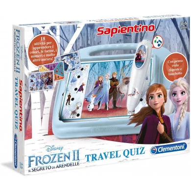 Sapientino Travel Quiz Frozen Clementoni 16186