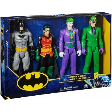 DC Comics Batman Set 4 Personaggi Spin MASTER