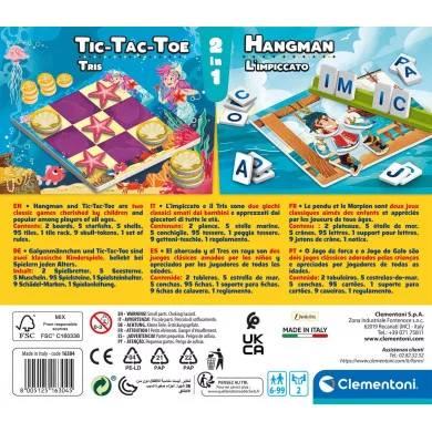 Gioco da tavolo Tris L'impiccato Clementoni 16304