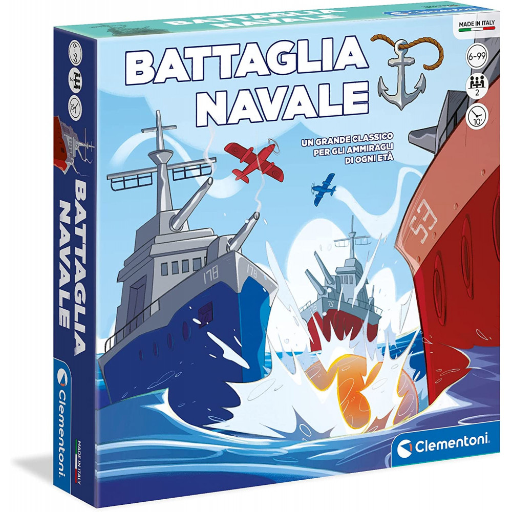 Clementoni Toys Battaglia Navale Gioco Da Tavolo Battaglia Navale