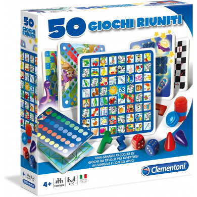 Gioco da tavolo 50 Giochi Riuniti Clementoni 12941