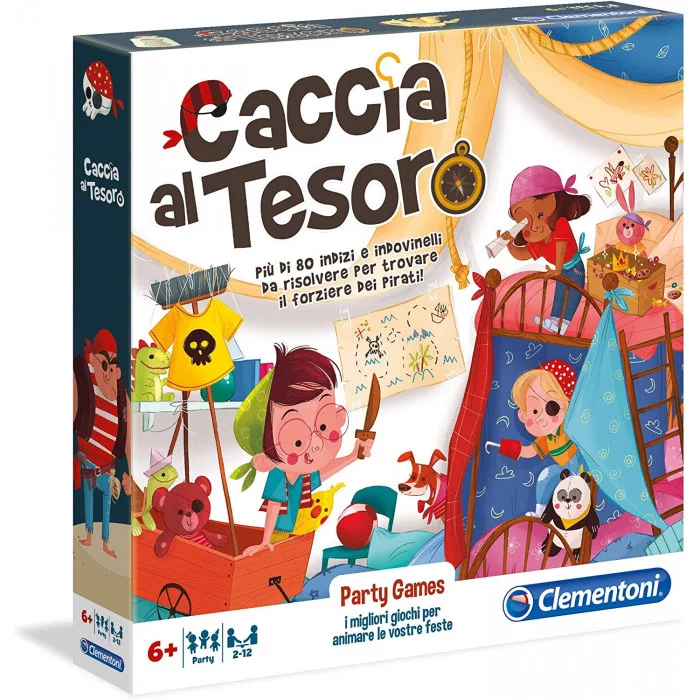 Gioco da Tavolo Caccia al Tesoro Clementoni 16153
