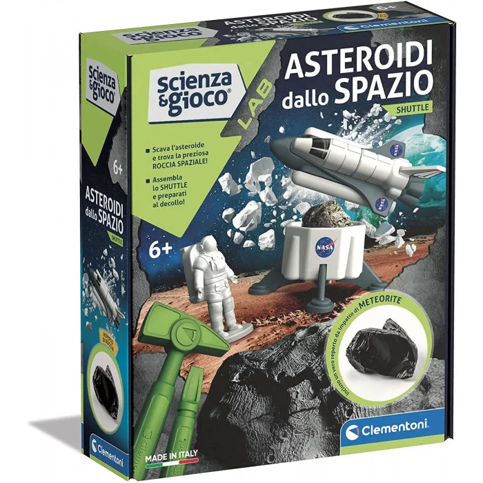 Scienza e Gioco Lab Kit di Lancio asteroide da Scavare Clementoni 19284
