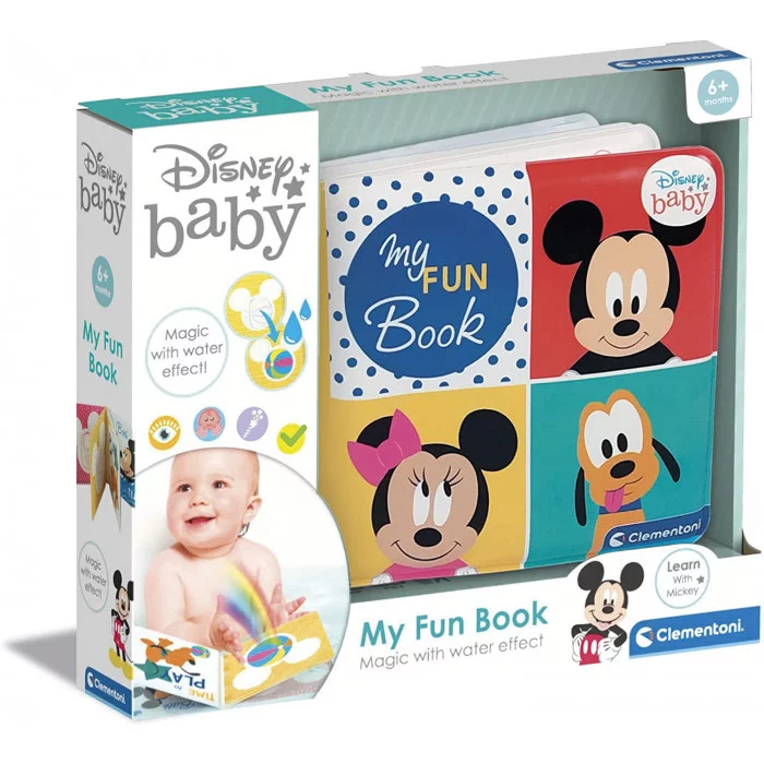 Disney Baby My Fun Book Libro Neonati Clementoni 17720