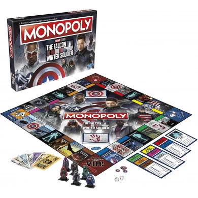 Monopoly The Falcon and the Winter Soldier Hasbro