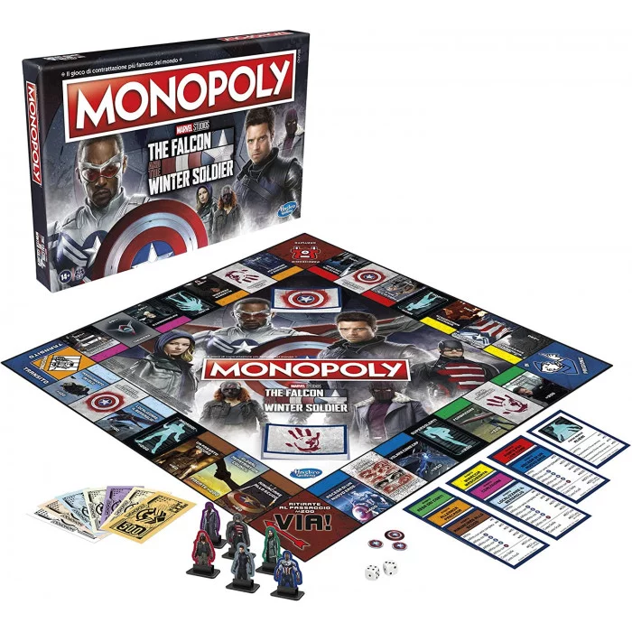 Monopoly The Falcon and the Winter Soldier Hasbro