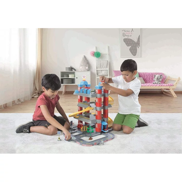 Garage a 4 piani Playset interattivo per bambini Dolu