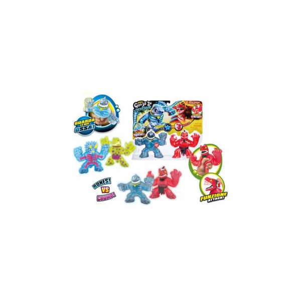 Goo Jit Zu Dino X- Ray Pack 2 Personaggi Grandi Giochi