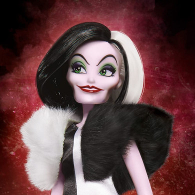 Bambola Crudelia De Mon Fashion Doll Disney Villains Hasbro