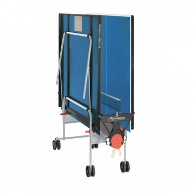Tavolo Ping Pong Garlando TRAINING OUTDOOR piano blu