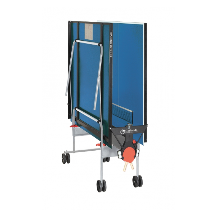 Tavolo Ping Pong Garlando TRAINING OUTDOOR piano blu