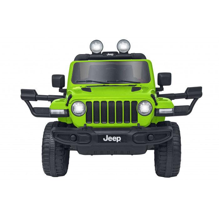  Coche Eléctrico Jeep Wrangler Verde Lima 2V Radio Controlado
