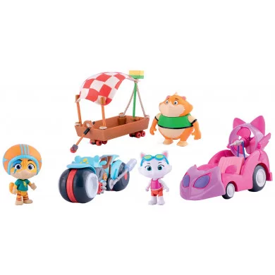 Veicoli Deluxe 44 Gatti con personaggi 8 cm