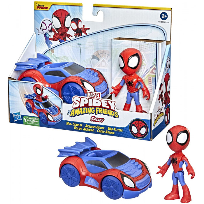 Spidey e i suoi fantastici amici Spidey e Web-Crawler Hasbro