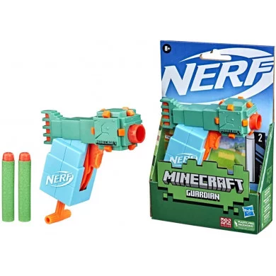 Nerf MicroShots Minecraft Guardian Mini Blaster Hasbro